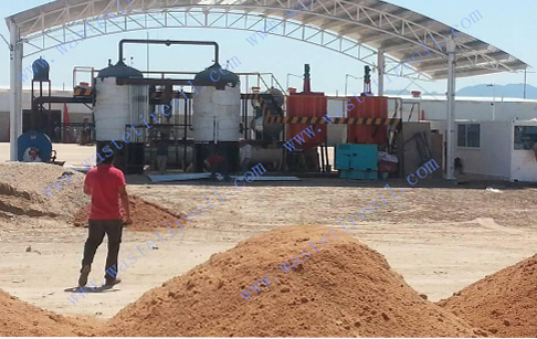 Waste plastic oil distillation machine