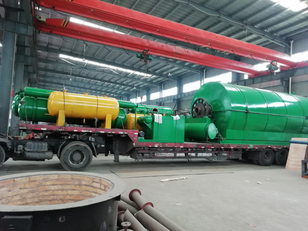 tyre to oil pyrolysis plant to Nigeris