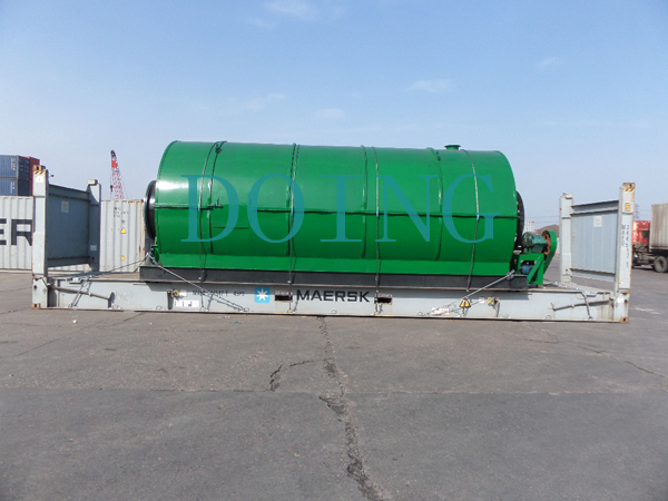 tyre pyrolysis machine