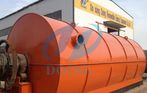 tyre oil pyrolysis machine