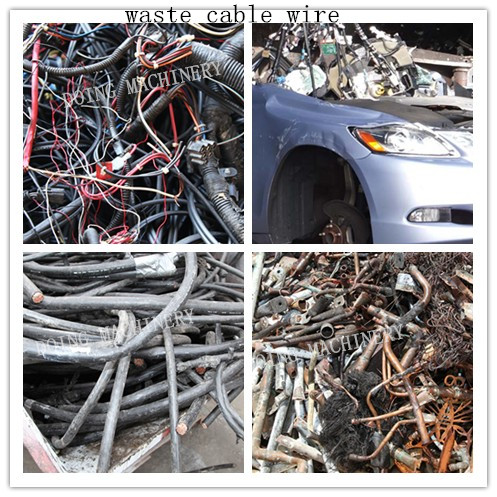 waste wire stripping machine