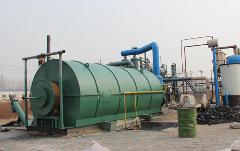 plastic to oil machine