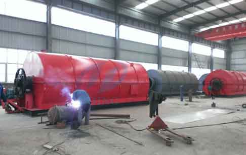conversion waste plastic to oil