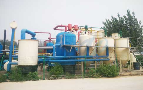 used motor oil to diesel