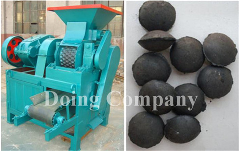 Carbon black briquetting machine