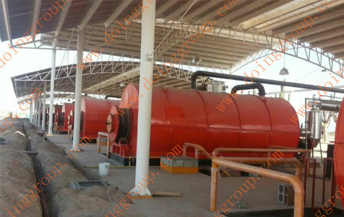 How many pyrolysis plant in Egypt ?