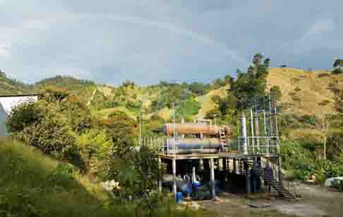 A good feedback about plastic oil plant from Guatemala customer
