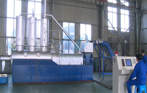 Waste plastic to diesel machine