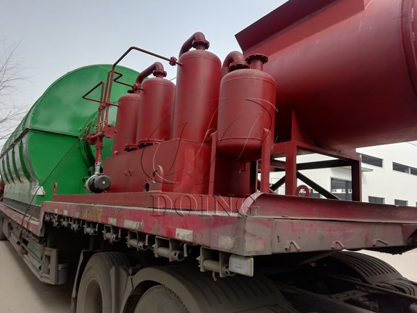 waste tyre recycling plant