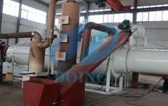 Fully automatic continuous waste tyre pyrolysis plant with PLC