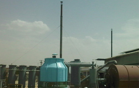 scrap tires pyrolysis plant