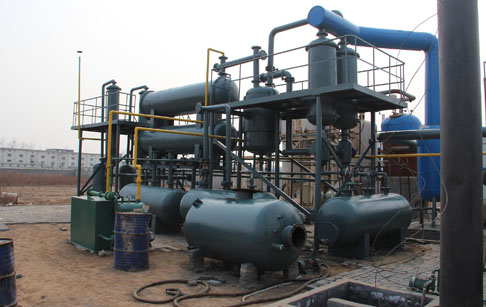 waste tyre  pyrolysis plant