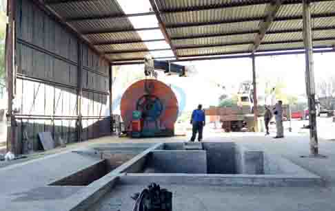 tyre pyrolysis plant