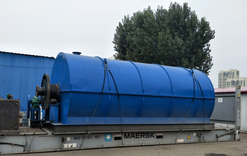 tyre pyrolysis plant