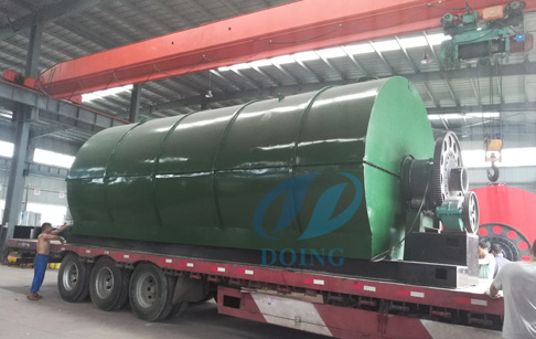waste tire pyrolysis plant